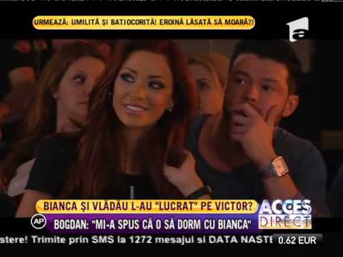 Bogdan Vlădău il lovește sub centură pe Slav: "Mi s-a spus că o să dorm cu Bianca!"