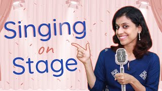 Singing on Stage | 5 Tips to be a great performer | VoxGuru ft. Pratibha Sarathy