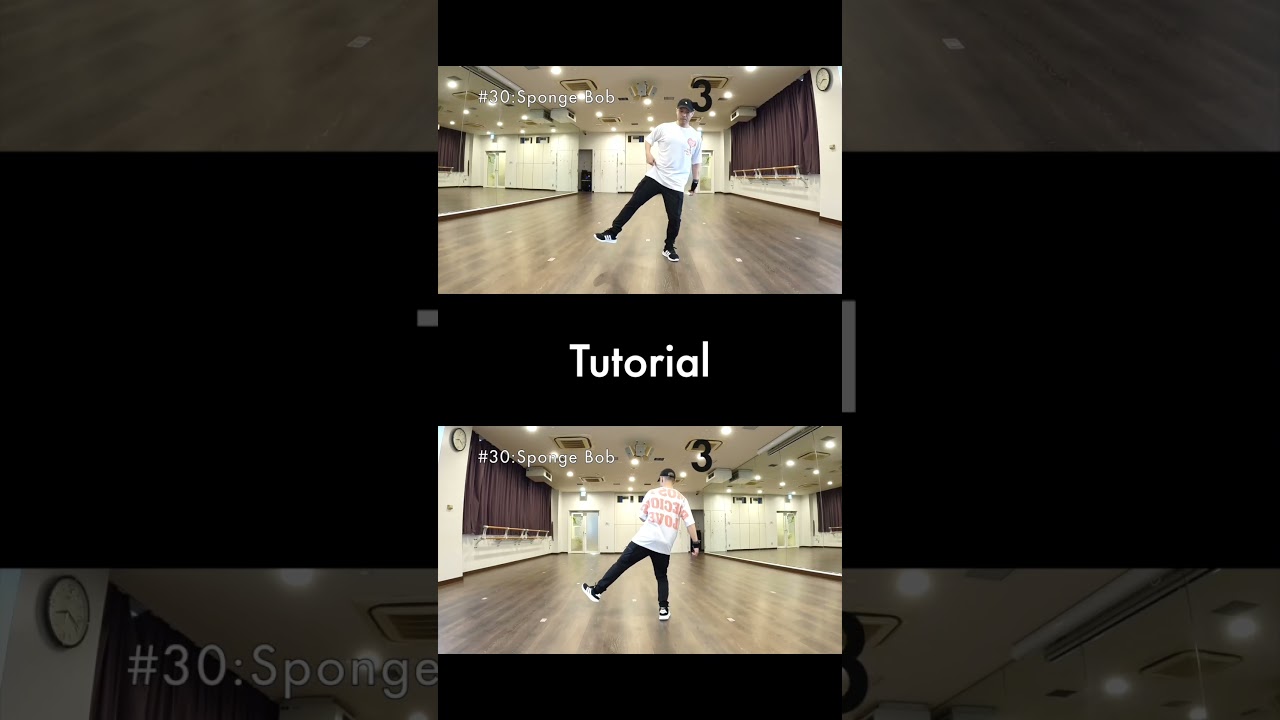 House Dance Basics for Beginners | Rhythm Training #30 : Sponge Bob #shorts #beginnertutorial #easy