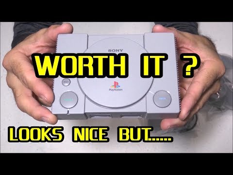 PlayStation Classic unboxing + review worth it?? Looks nice but....
