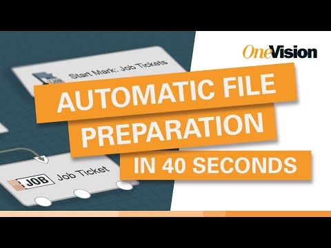 DE 5 STEPS: Automated print file & production preparation within 40 seconds