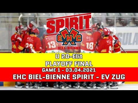 U20 Elit PLAYOFF FINAL - EHC Biel-Bienne Spirit vs EV Zug - 04.03.2021
