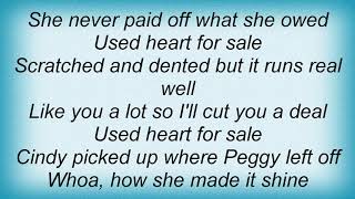 Gary Allan - Used Heart For Sale Lyrics