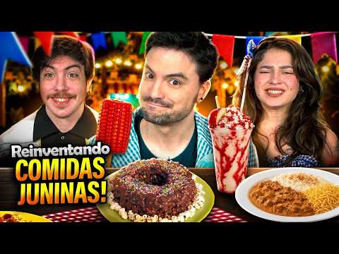 PROVANDO COMIDAS DE FESTA JUNINA REINVENTADAS