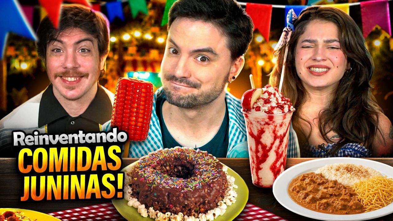 PROVANDO COMIDAS DE FESTA JUNINA REINVENTADAS