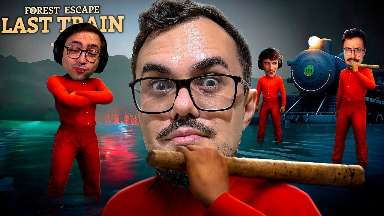 ESCAPANDO DE TREM COM OS AMIGOS - Forest Escape: Last Train