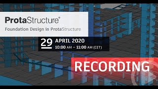 ProtaStructure’da Temel Tasarımı