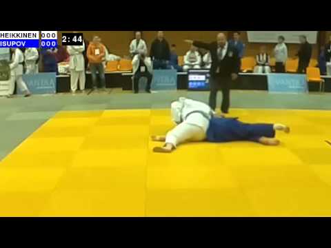 Sovelletun judon SM 2015: SM-100: HEIKKINEN - ISUPOV