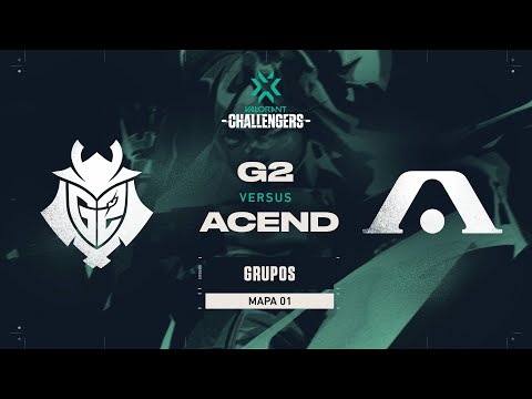 [ES] ACEND VS G2 ESPORTS - VCT Challengers EMEA - GRUPOS - Día 9 - Split 2 - Mapa 1
