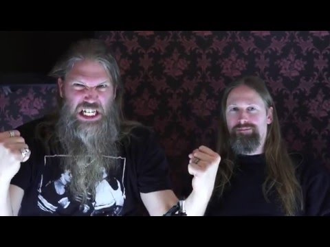 New AMON AMARTH video interview for Jomsviking album with Johan Hegg & Johan Soderberg