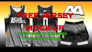 FREE JERSEY MOCK UP PSD FILES