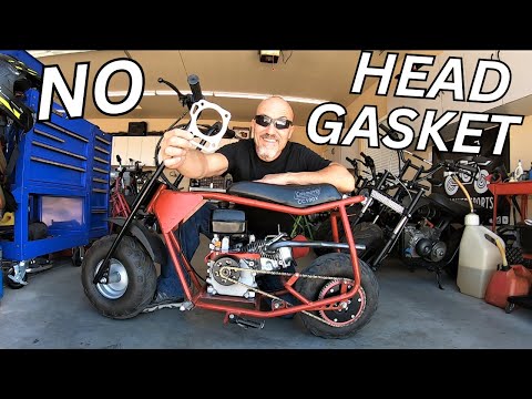 Mini bike WITHOUT a head gasket!