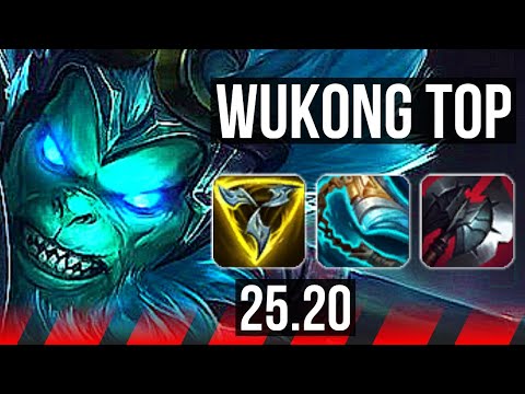 WUKONG vs RENEKTON (TOP) | 600+ games, 10/3/5, Dominating | EUW Master | 25.20