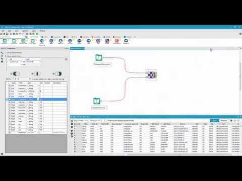 Basic Blending Join Data Sets on Key Fields
