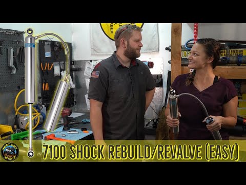 How to rebuild/revalve 7100 shocks from Bilstein