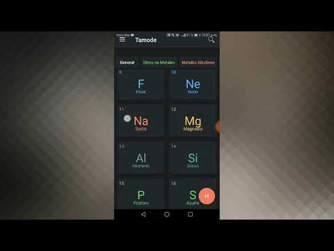Periodic table Tamode Video