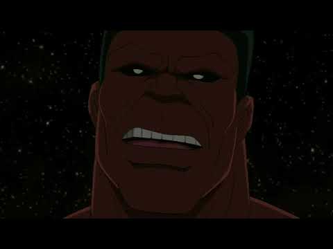 The Trouble With Machines: Red Hulk Punches The Watcher