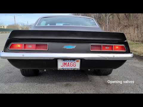 1969 Camaro Electric Cutouts (QTP Screamer Mufflers) 496 BBC 600HP