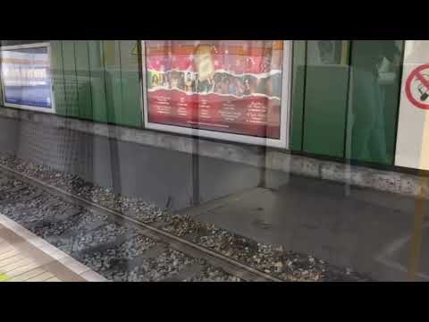 A look at Nexus Metro trains departing/arriving short ride