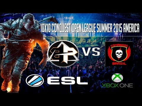 BF4 - NARRAÇÃO 46 - ESL x10 Conquest Open League Summer 2015 America - CMBR vs BP