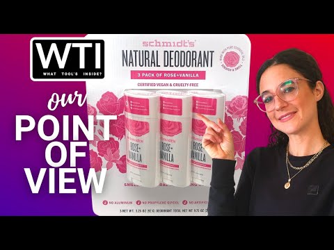 Schmidt's No Aluminum Deodorant - WTI product video review