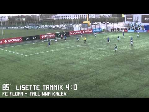 Naiste Eesti KV 1/4 finaal FC Flora - Tallinna Kalev 6:0