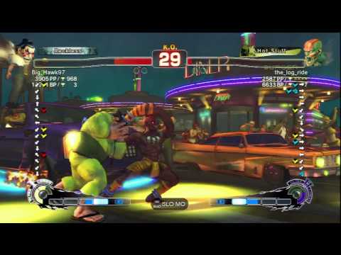Big_Hawk97 (E.Honda) Vs the_log_ride (Dhalsim) SSF4 AE Ranked Matches - PSN