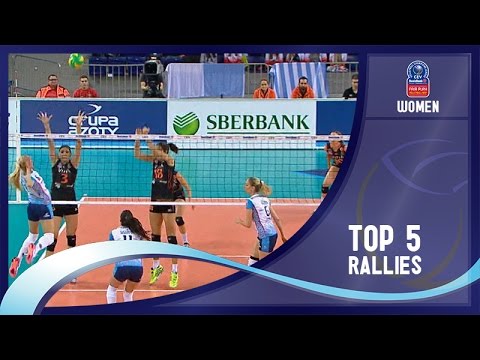 Stars in Motion Episode 4 - Top 5 Rallies - 2016 CEV DenizBank Volleyball Champions League - Women