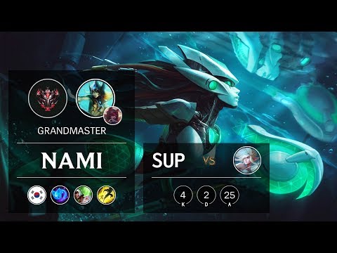 Nami Support vs Janna - KR Grandmaster Patch 9.17