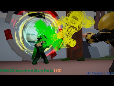 ROBLOX Superhero Story Full Animation Parts (1-3)