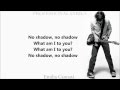 RYAN ADAMS No Shadow (LYRICS VIDEO)