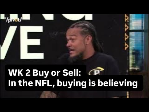 NFL WK 2 Buy or Sell! Miami wins, Texans Defense and Giants future| The Pivot