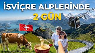 LUZERN VLOG 🇨🇭 | Swiss Travel Pass, Gezi Maliyetleri ve İsviçre Alpleri