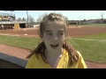 Vienna Girl Throws Out First Pitch 