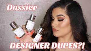 Dossier Brand Review - Testing Out 3 Designer Inspired Scents