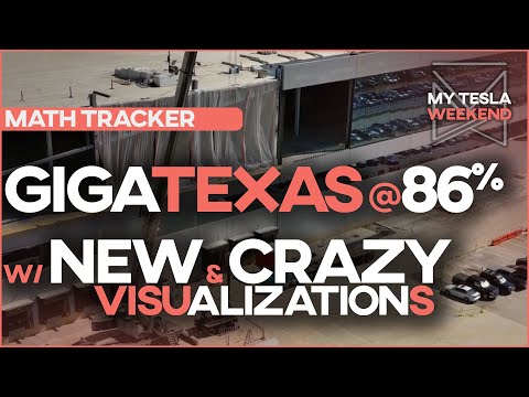 Giga Texas is 86% done w/ new visualizations & areas discussed