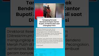 Sosok Pelaku Perusak Bendera di Jembrana! Diringkus Polda Bali Tak Berselang 24 Jam