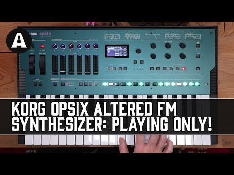 Korg OPSIX Altered FM Synthesizer | Playing Only!