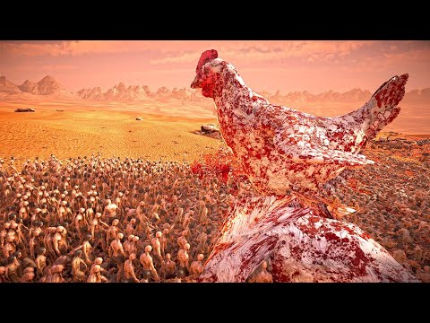 10 Super Chicken VS 1000000 American Soldier | Ultimate Epic Battle Simulator 2