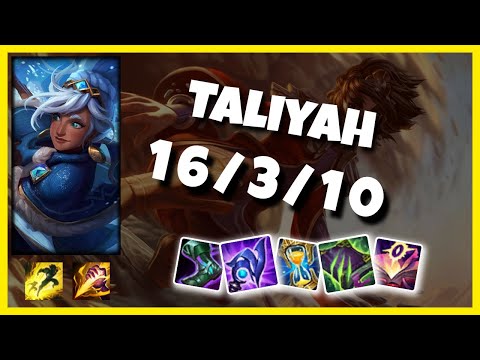 Taliyah vs Hecarim NA Challenger JUNGLE (16/3/10) - v10.25