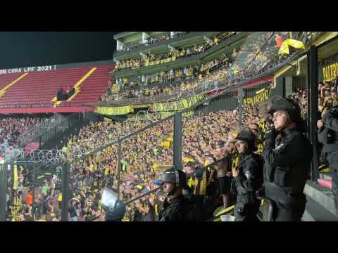 ""Ohh Peñarol" (clarobscuro) vs colon - Hinchada de Peñarol en santa fe, Copa Libertadores " Barra: Barra Amsterdam &bull; Club: Peñarol