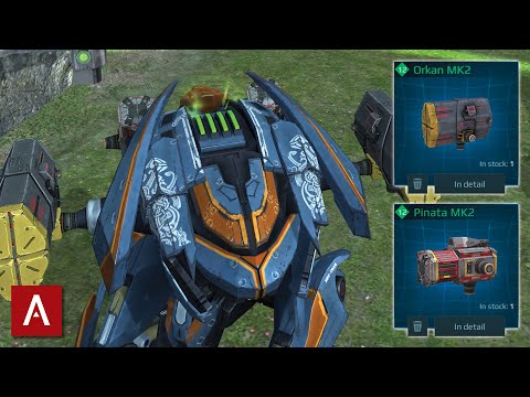 DEATH BUTTON MEDIC - Tyr Orkan Pinata MK2 Gameplay || War Robots [WR]