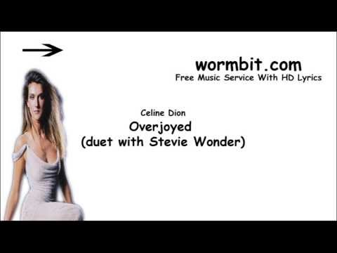Celine Dion - Overjoyed ft. Stevie Wonder (Official Audio)