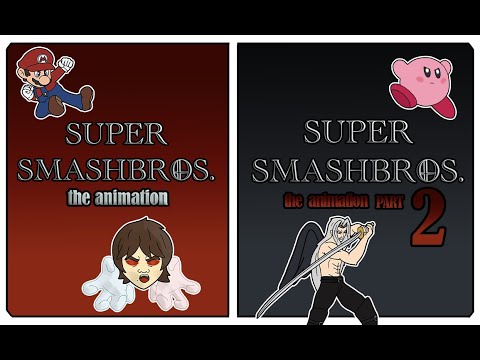 Super Smash Bros. the animation part 1+2 - FULL MOVIE COLLECTION