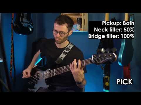 Double NFP played with a pick (Bass Filter preamp)