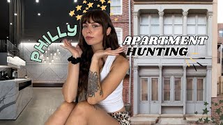 Let's Move To Philly 🗝️ apartment hunting in philadelphia, pa + house tour (I can't make up my mind)