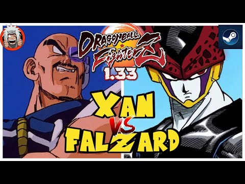 DBFZ Xan vs Falzard (VegetaSSB, Nappa, Jiren) vs (TGohan, Cell, GokuSSJ)