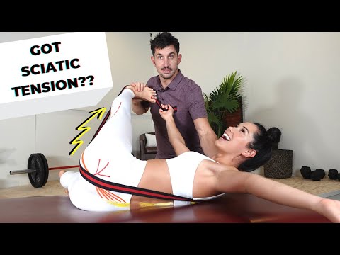 Sciatica Pain⁉️ Here's a Stretch for YOU‼️