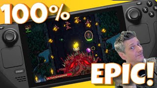 Scarlet Tower is Vampire Survivors on Steroids. Or Something like that...