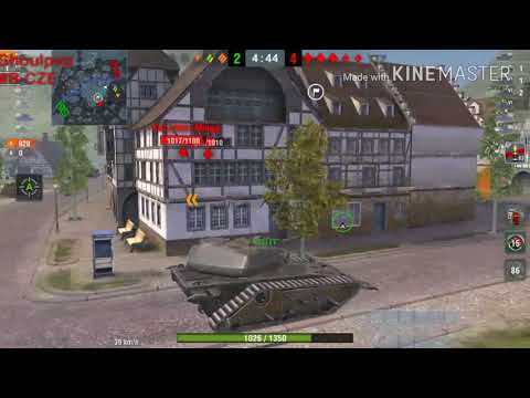 Gravedigger (Ace, Dmg 4000+ 1v4) #Platoon World of tanks Blitz